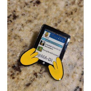 2012?? Destination Imagination Pin -MA-DI. Quacker Phone Tablet Duck